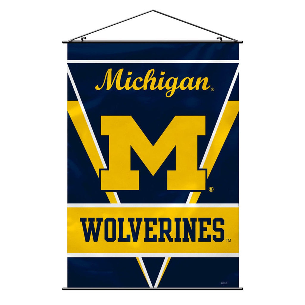 Michigan Wolverines Michigan Wolverines Banner 28x40 Wall Style CO 023245547406
