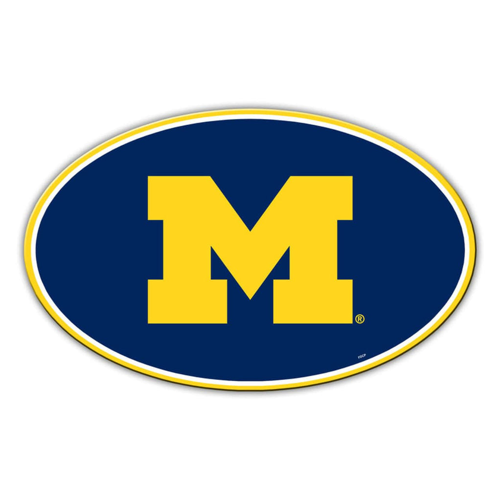 Michigan Wolverines Michigan Wolverines Magnet Car Style 8 Inch CO 023245588409