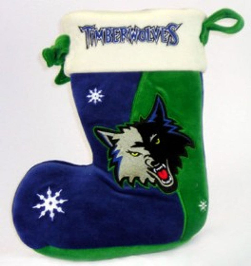 Minnesota Timberwolves Minnesota Timberwolves 10 inch Holiday Stocking CO 681329125379