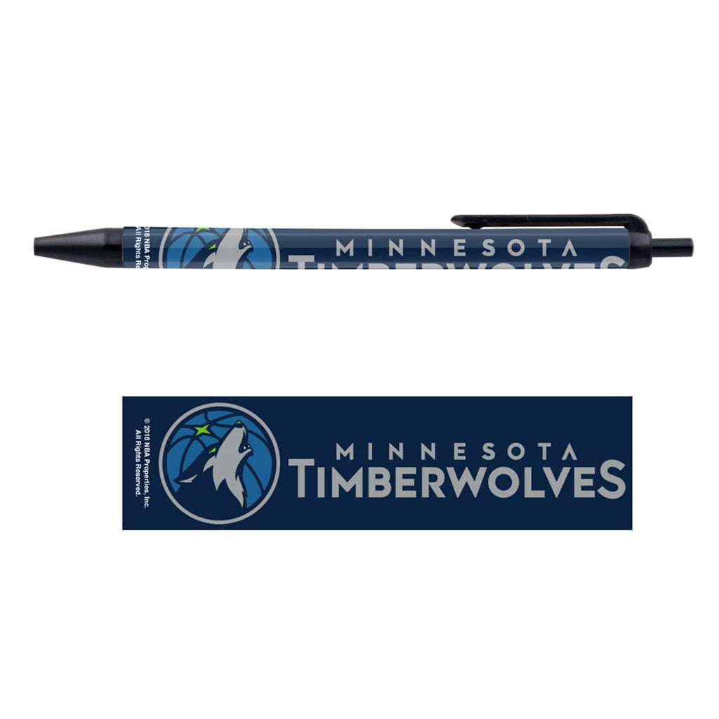 Pens Click Style 5 Pack Minnesota Timberwolves Pens 5 Pack 032085661463