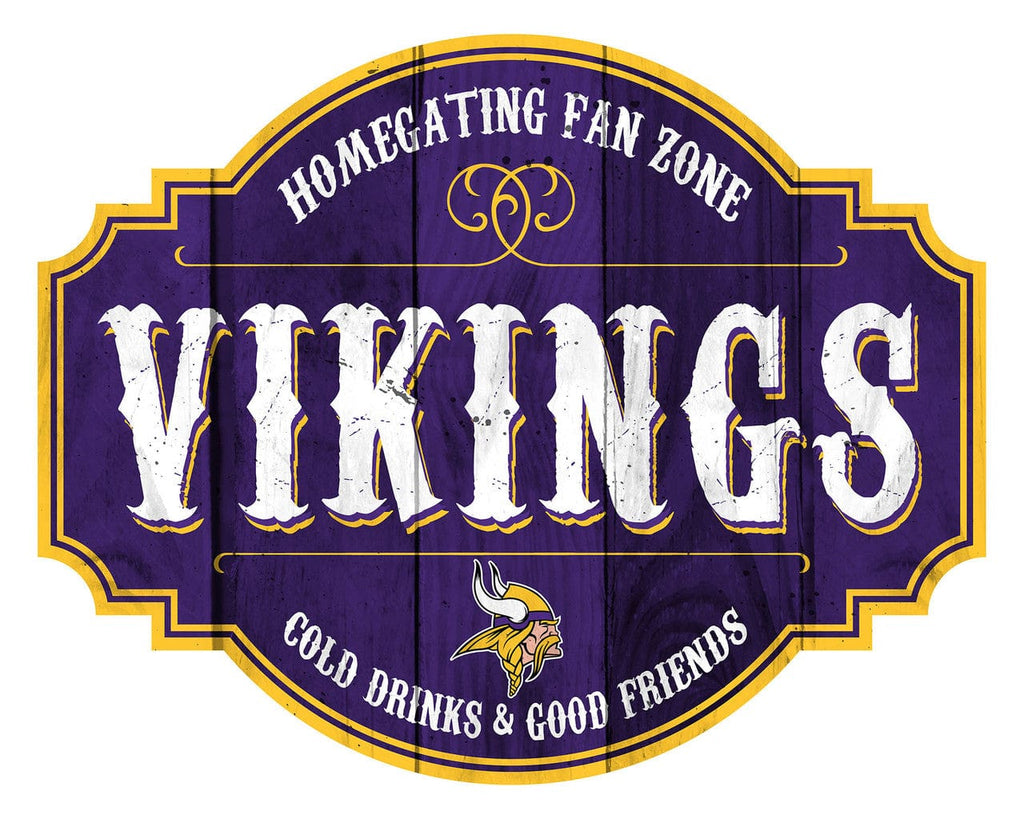 Signs Minnesota Vikings Sign Wood 12 Inch Homegating Tavern 878461181572