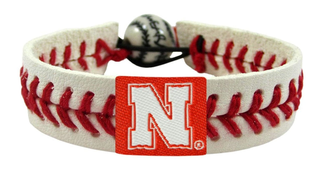Nebraska Cornhuskers Nebraska Cornhuskers Bracelet Classic Baseball CO 877314001524