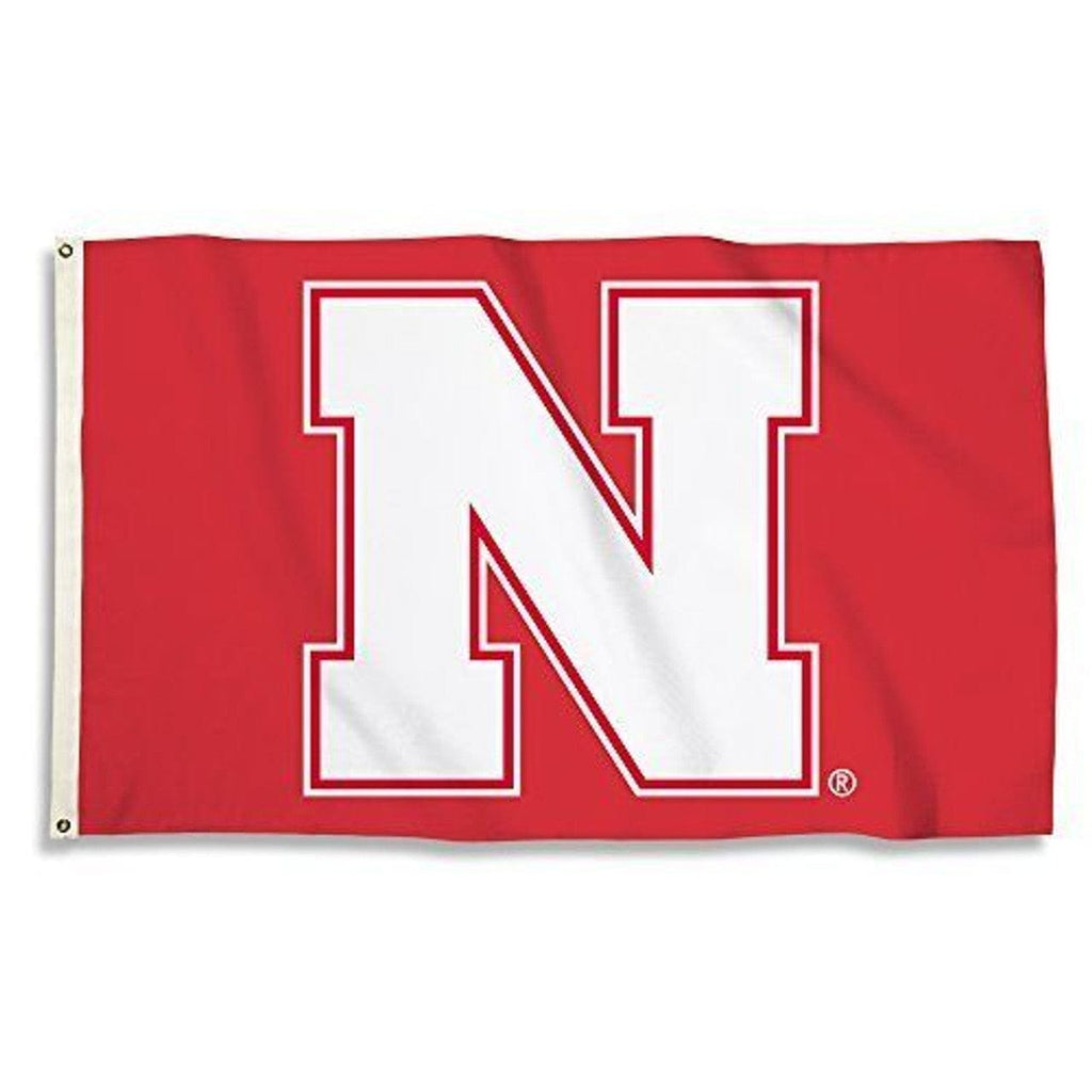 Flag 3x5 Nebraska Cornhuskers Flag 3x5 Large "N" Design 015889350054