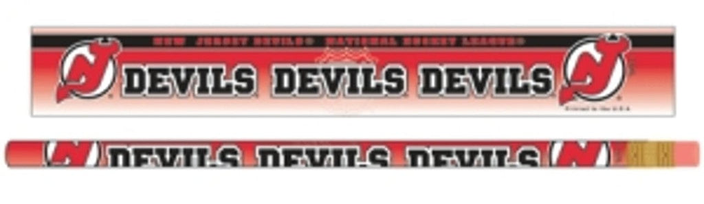 Pencil 6 Pack New Jersey Devils Pencil 6 Pack 032085158697