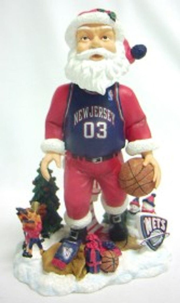Brooklyn Nets New Jersey Nets Santa Forever Collectibles Bobblehead CO 681329116216
