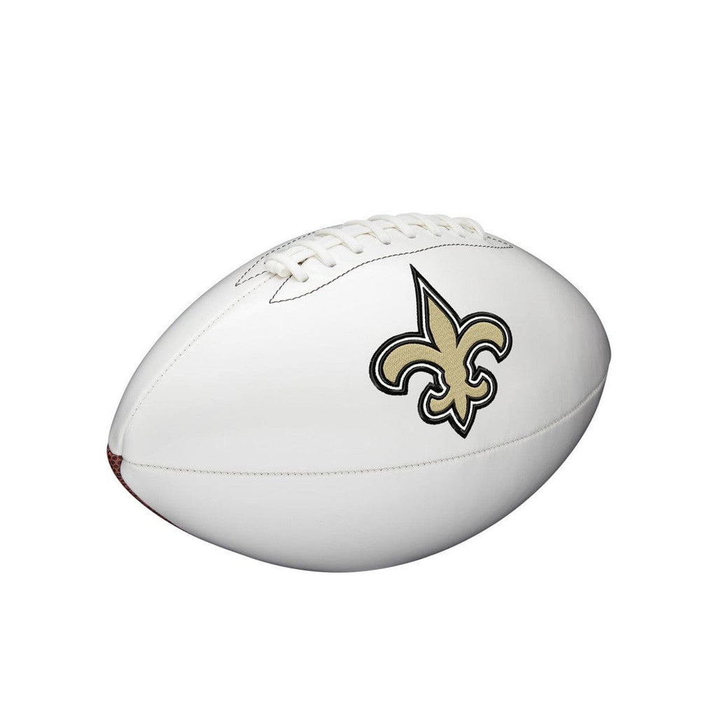 Footballs Signature Series New Orleans Saints Football Full Size Autographable 887768956660