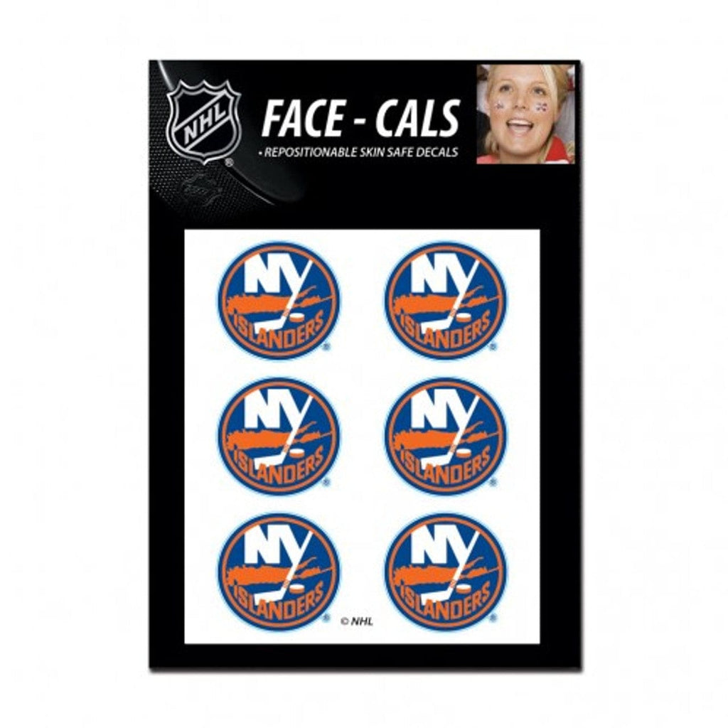 Face Cals New York Islanders Tattoo Face Cals Special Order 614934594612