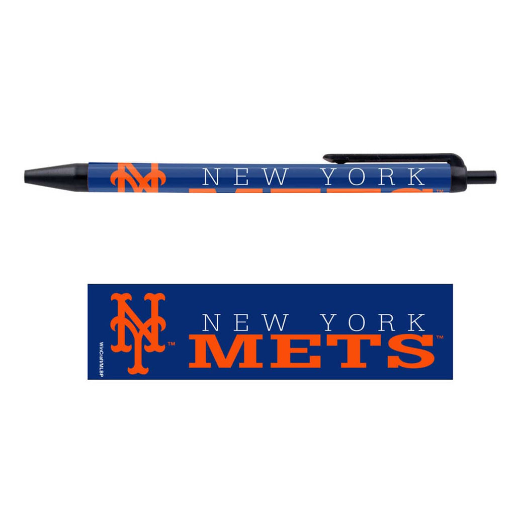 Pens Click Style 5 Pack New York Mets Pens 5 Pack 032085656971