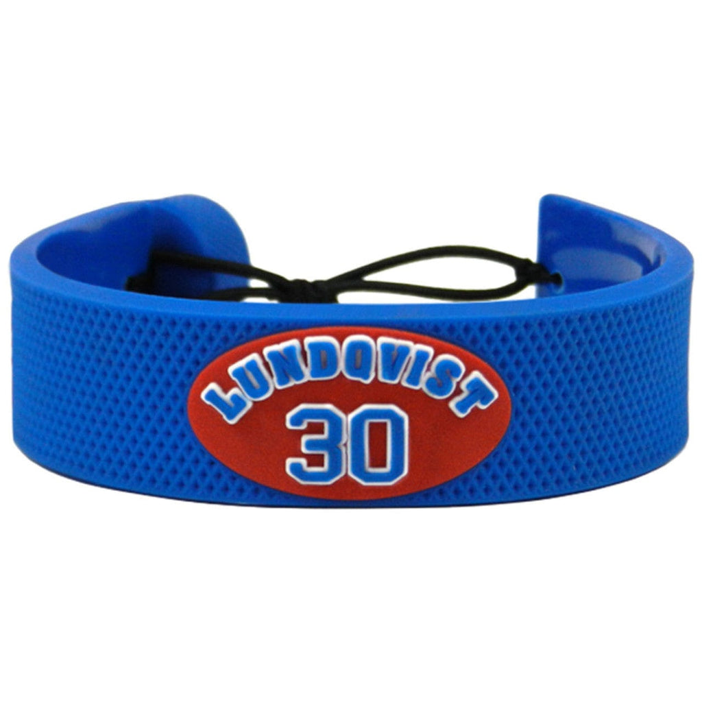 New York Rangers New York Rangers Bracelet Team Color Jersey Henrik Lundqvist Design CO 844214000704