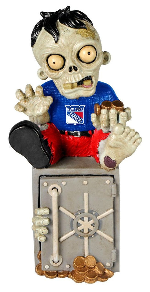 New York Rangers New York Rangers Zombie Figurine Bank CO 887849520209
