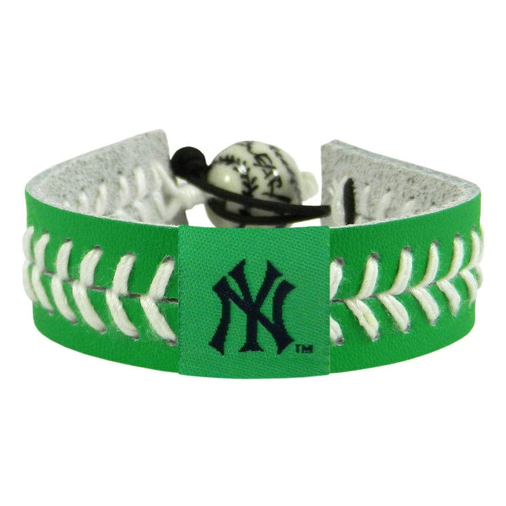 New York Yankees New York Yankees Bracelet Baseball St. Patrick's Day CO 844214026704