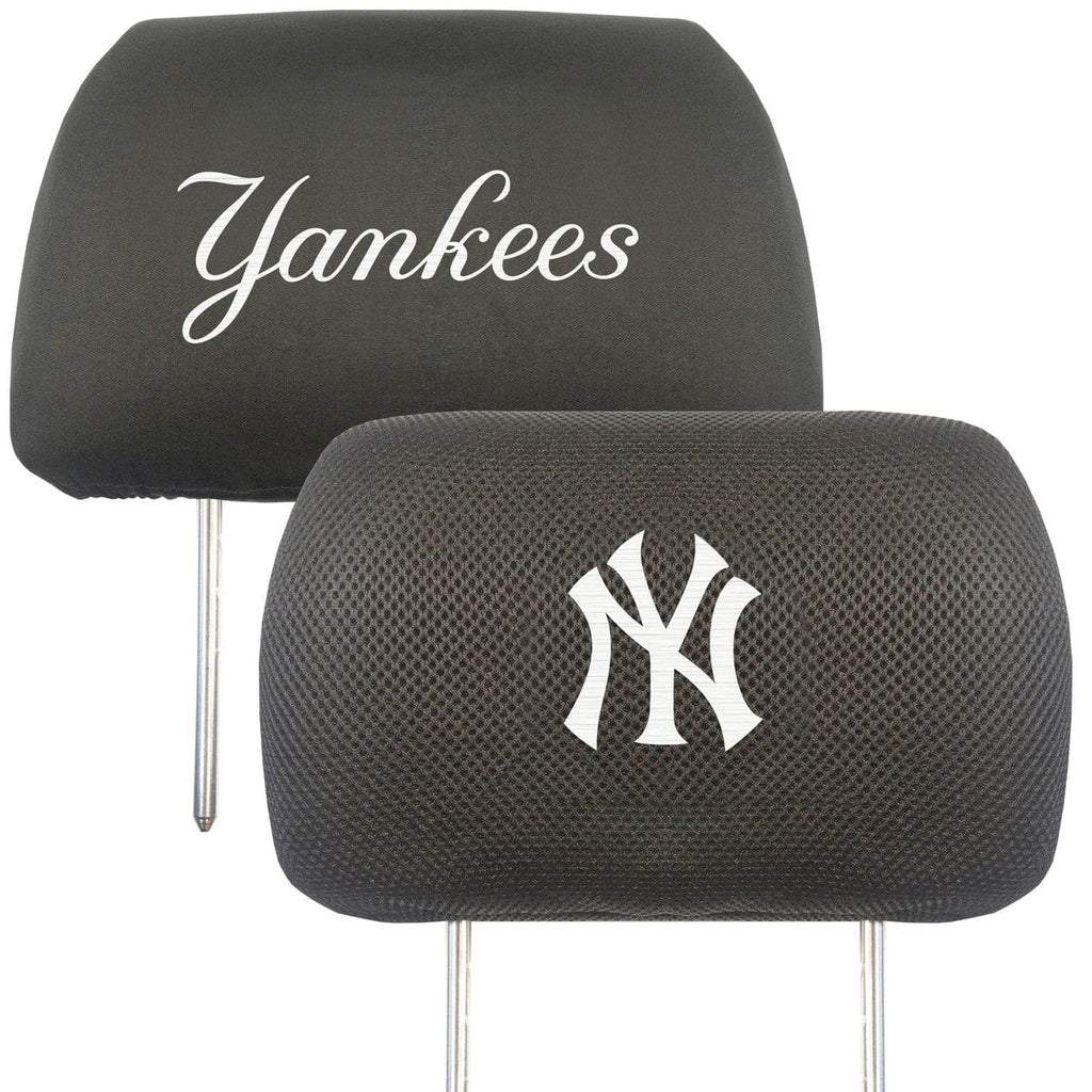 Auto Headrest Covers New York Yankees Headrest Covers FanMats 842989025458