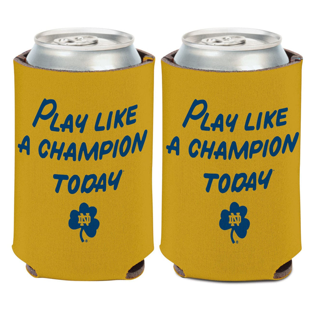 Can Cooler Notre Dame Fighting Irish Can Cooler Slogan Design PLACT - Special Order 032085836021