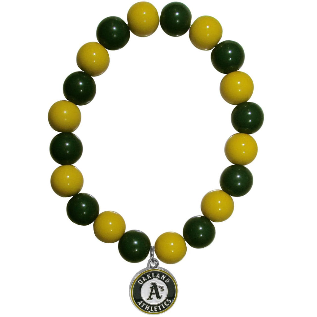 Oakland Athletics Oakland Athletics Bracelet Bead Style CO 754603658143