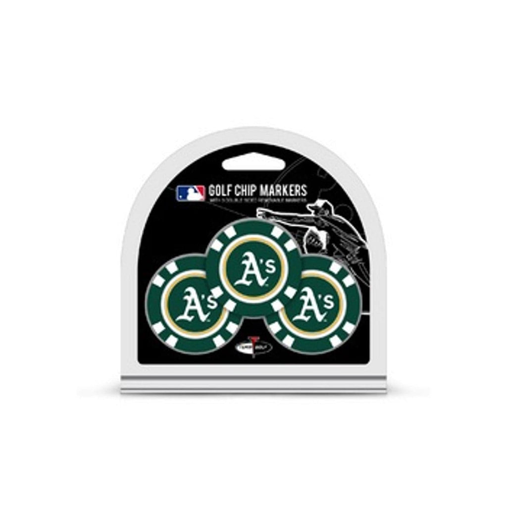 Golf Chip with Marker 3 Pack Oakland Athletics Golf Chip with Marker 3 Pack 637556969880
