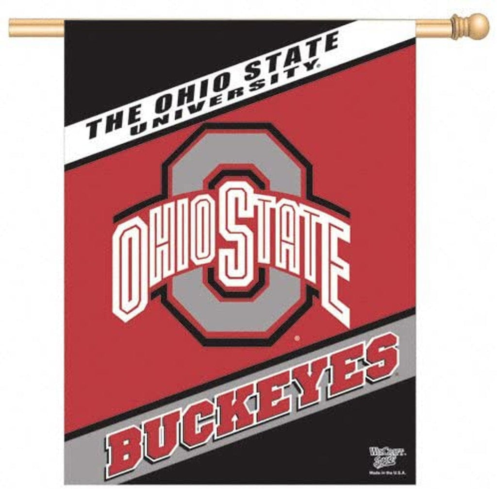 Ohio State Buckeyes Ohio State Buckeyes Banner 27x37 Vertical Alternate Design 032085085993