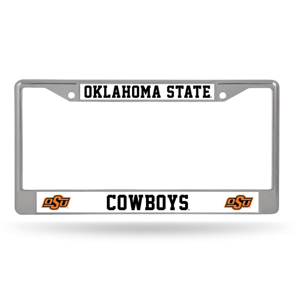 Oklahoma State Cowboys Oklahoma State Cowboys License Plate Frame Chrome 767345780263