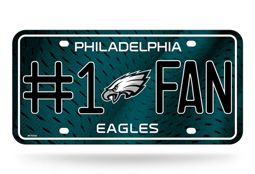 License Plate #1 Fan Philadelphia Eagles License Plate #1 Fan 767345351418