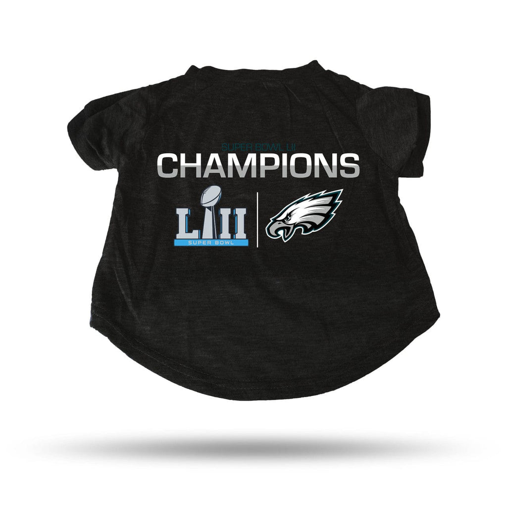 Pet Tee Shirt Philadelphia Eagles Pet T-Shirt Size XLarge Super Bowl 52 Champs 767345727251