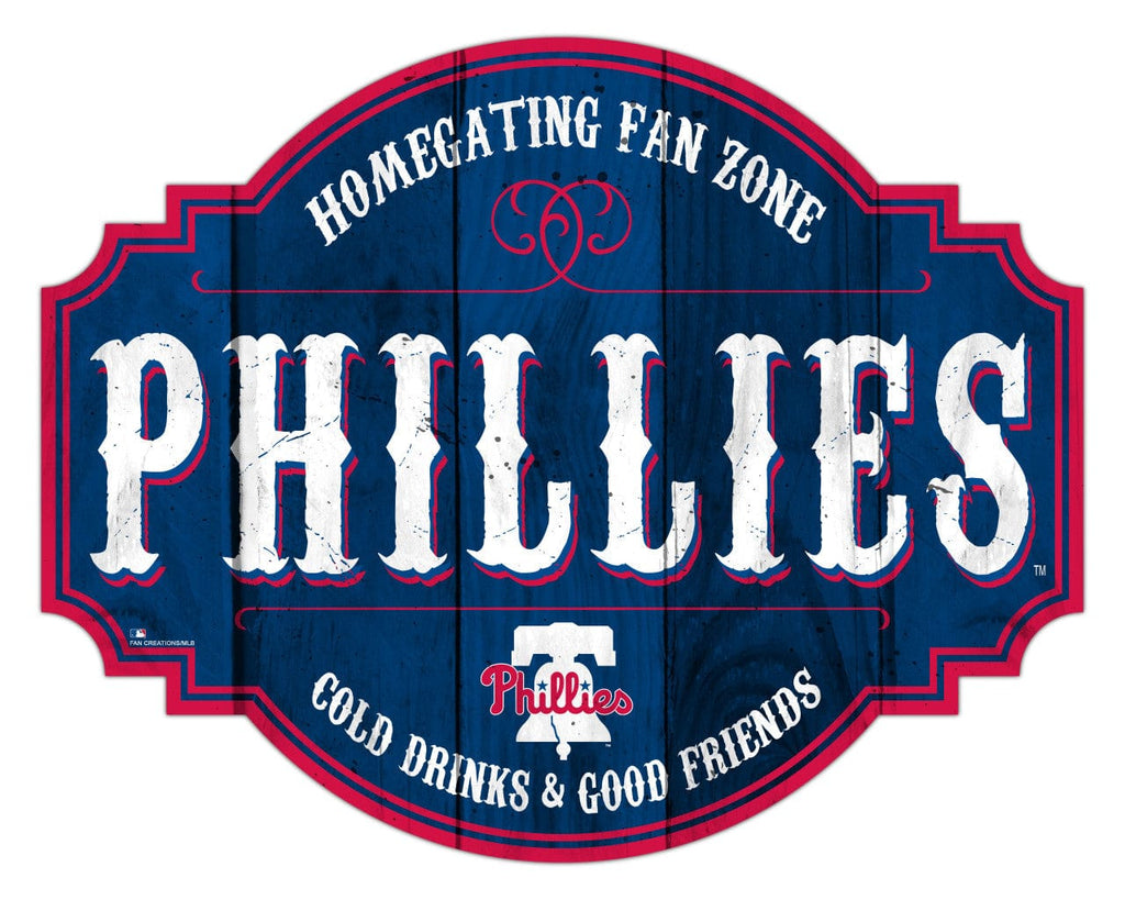 Signs Philadelphia Phillies Sign Wood 12 Inch Homegating Tavern 878461185501