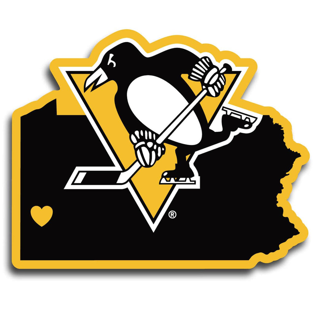 Decal Home State Pride Style Pittsburgh Penguins Decal Home State Pride Style 754603686573