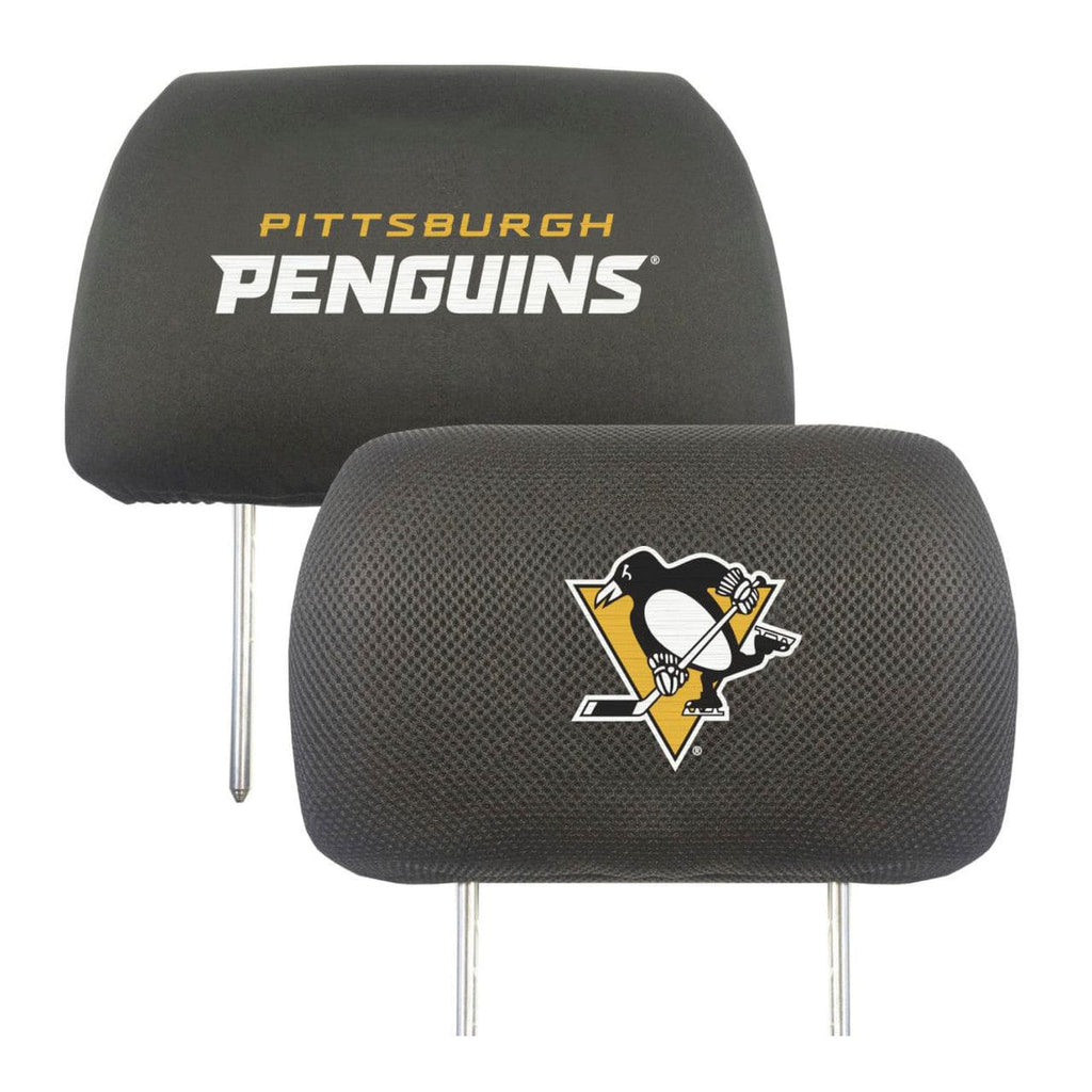 Auto Headrest Covers Pittsburgh Penguins Headrest Covers FanMats 842989047832