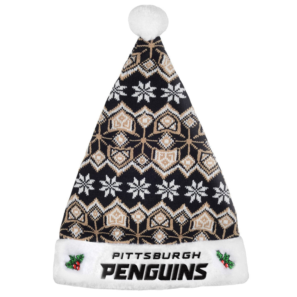 Holidays Pittsburgh Penguins Knit Santa Hat - 2015 889345209992