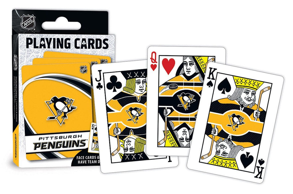 Playing Cards Pittsburgh Penguins Playing Cards Logo 705988917585