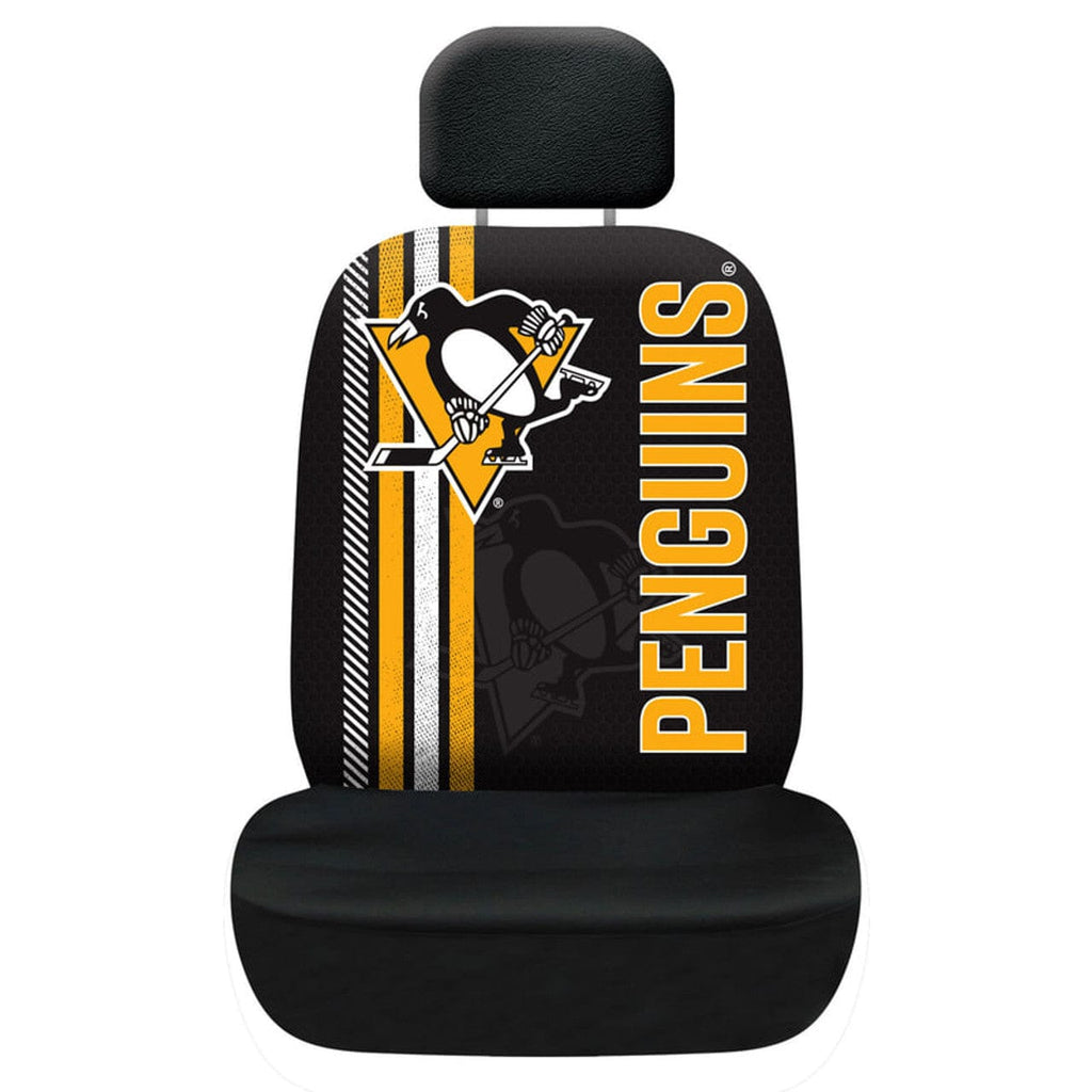 Pittsburgh Penguins Pittsburgh Penguins Seat Cover Rally Design CO 023245806503