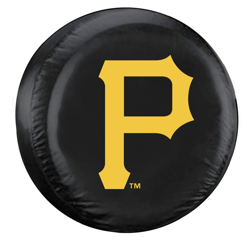 Tire Covers Large Pittsburgh Pirates Tire Cover Large Size Black - Special Order 023245683234