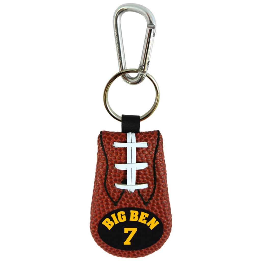 Pittsburgh Steelers Pittsburgh Steelers Keychain Classic Jersey Ben Roethlisberger Design CO 852246001880