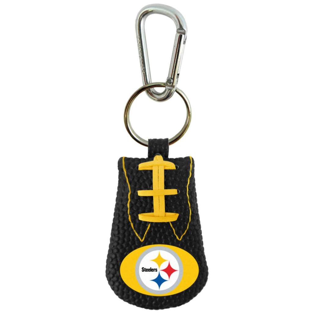 Pittsburgh Steelers Pittsburgh Steelers Keychain Team Color Football CO 844214022447