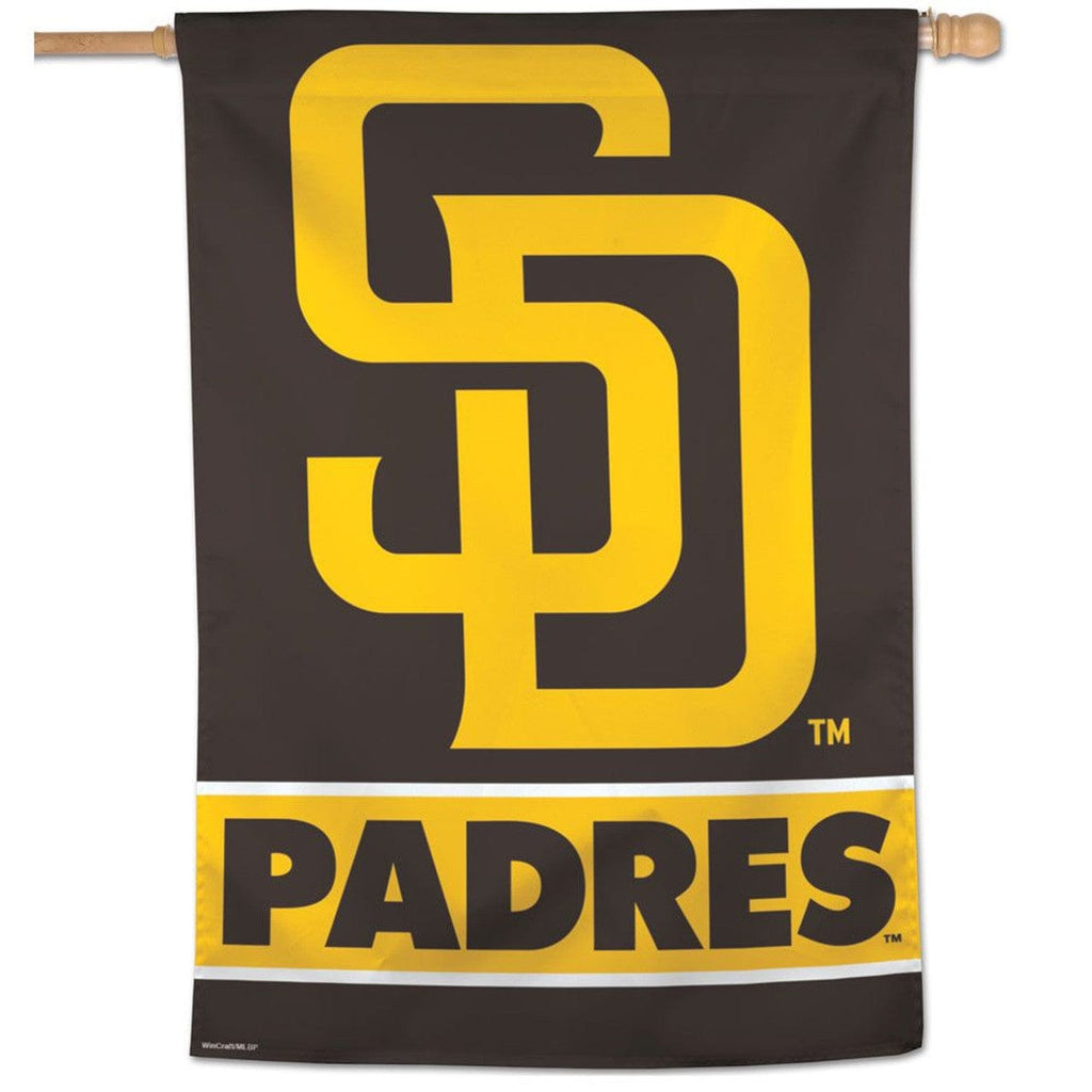 Banner 27x37 Vertical San Diego Padres Banner 28x40 032085814241