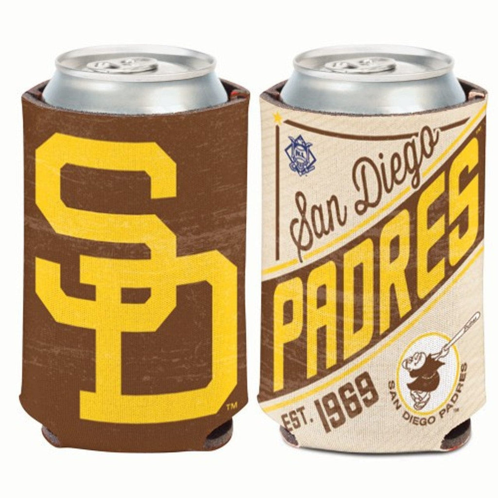 Can Cooler Vintage Design San Diego Padres Can Cooler Vintage Design Special Order 032085863287