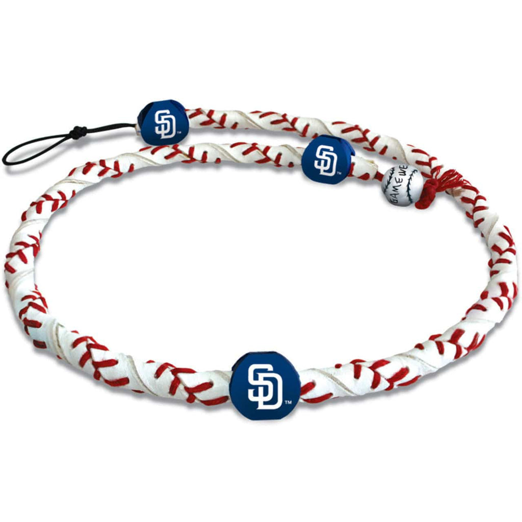San Diego Padres San Diego Padres Necklace Frozen Rope Classic Baseball CO 844214025332