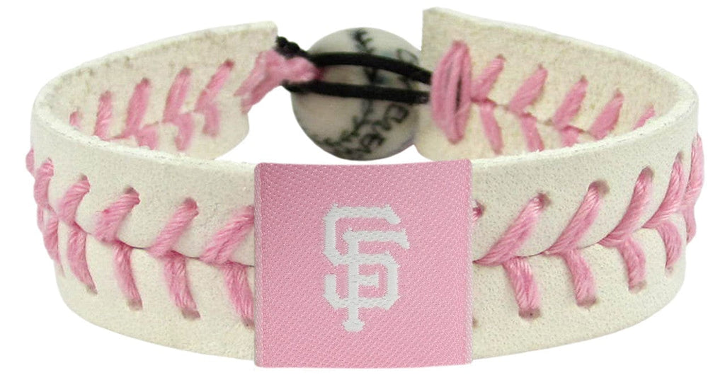 San Francisco Giants San Francisco Giants Bracelet Baseball Pink CO 877314001968