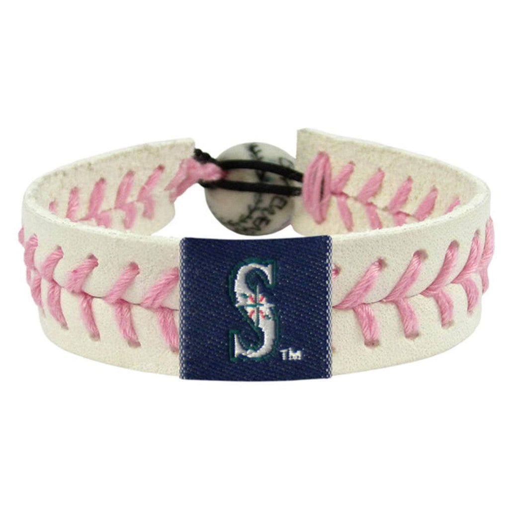 Seattle Mariners Seattle Mariners Bracelet Baseball Pink CO 877314001982