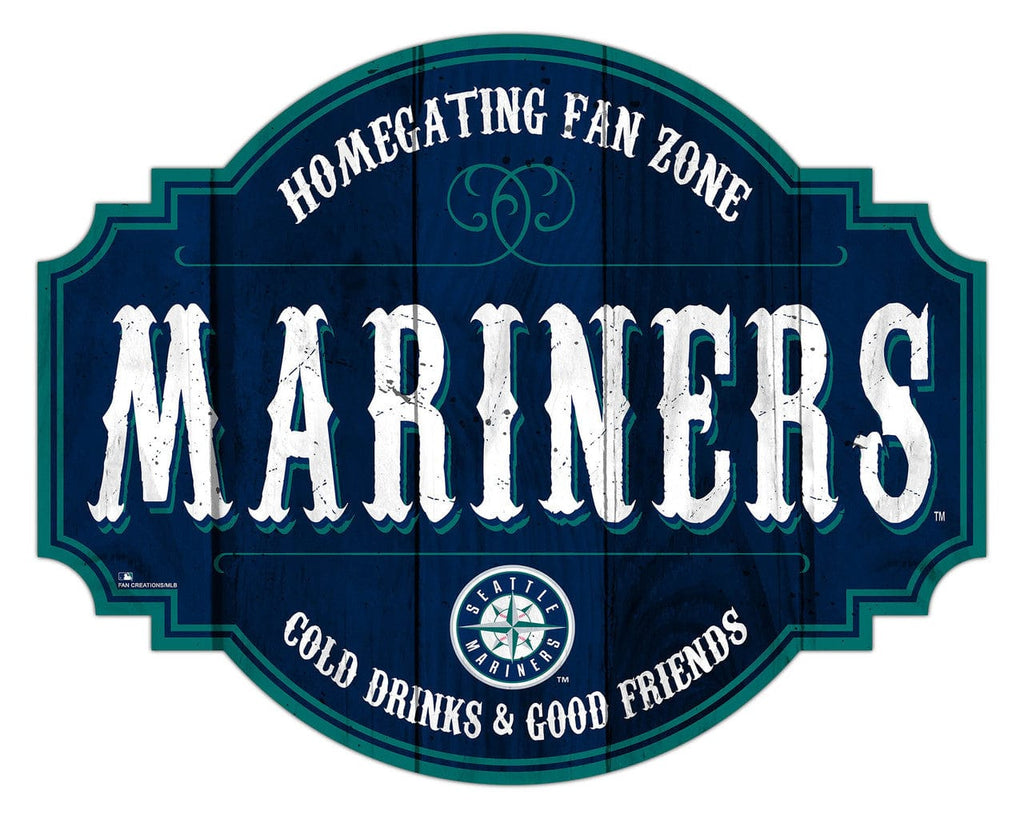 Signs Seattle Mariners Sign Wood 12 Inch Homegating Tavern 878461185440