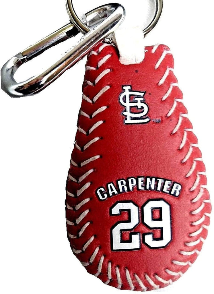 St. Louis Cardinals St. Louis Cardinals Keychain Team Color Baseball Chris Carpenter CO 877314007359