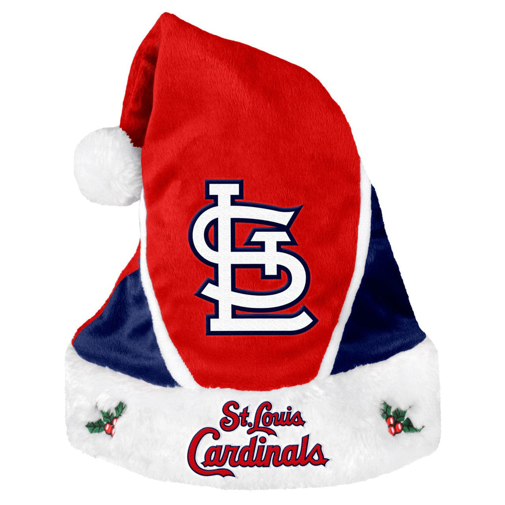 Holidays St. Louis Cardinals Santa Hat Colorblock - Special Order 887849608389