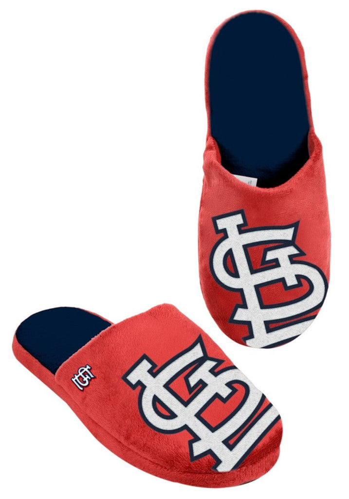 St. Louis Cardinals St. Louis Cardinals Slippers - Mens Big Logo (12 pc case) CO 884966376016