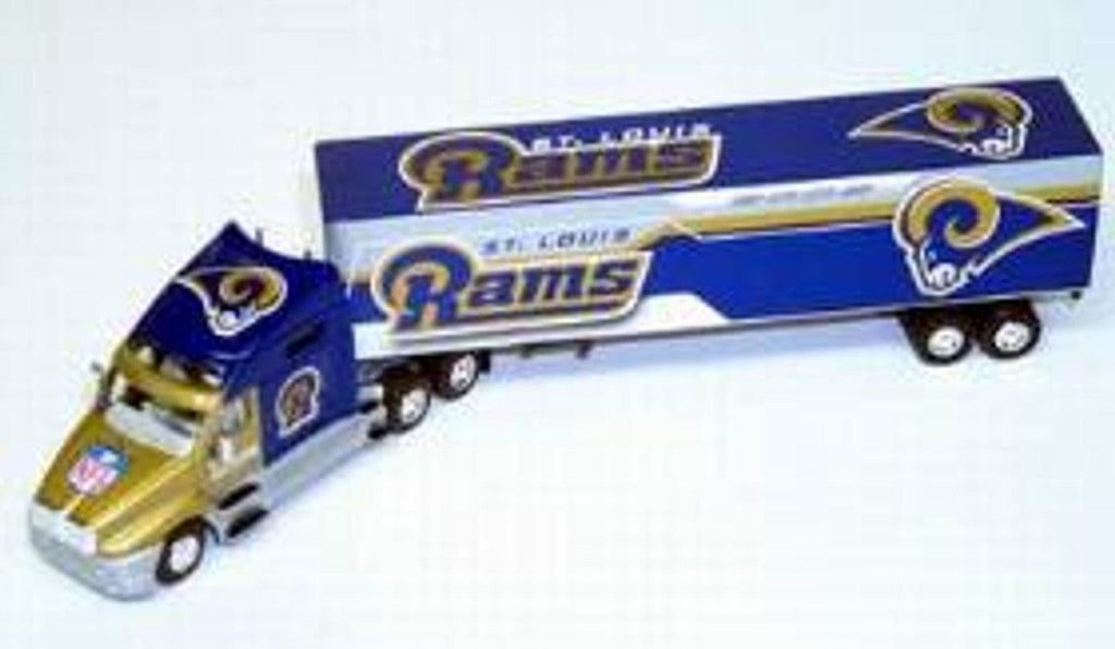 NFL Legacy Teams St. Louis Rams Fleer Collectibles 2002 Tractor Trailer CO