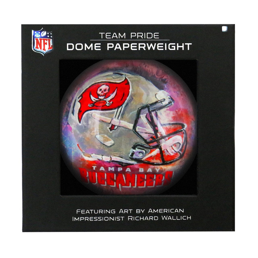 Paperweight Domed Tampa Bay Buccaneers Paperweight Domed 810079446483