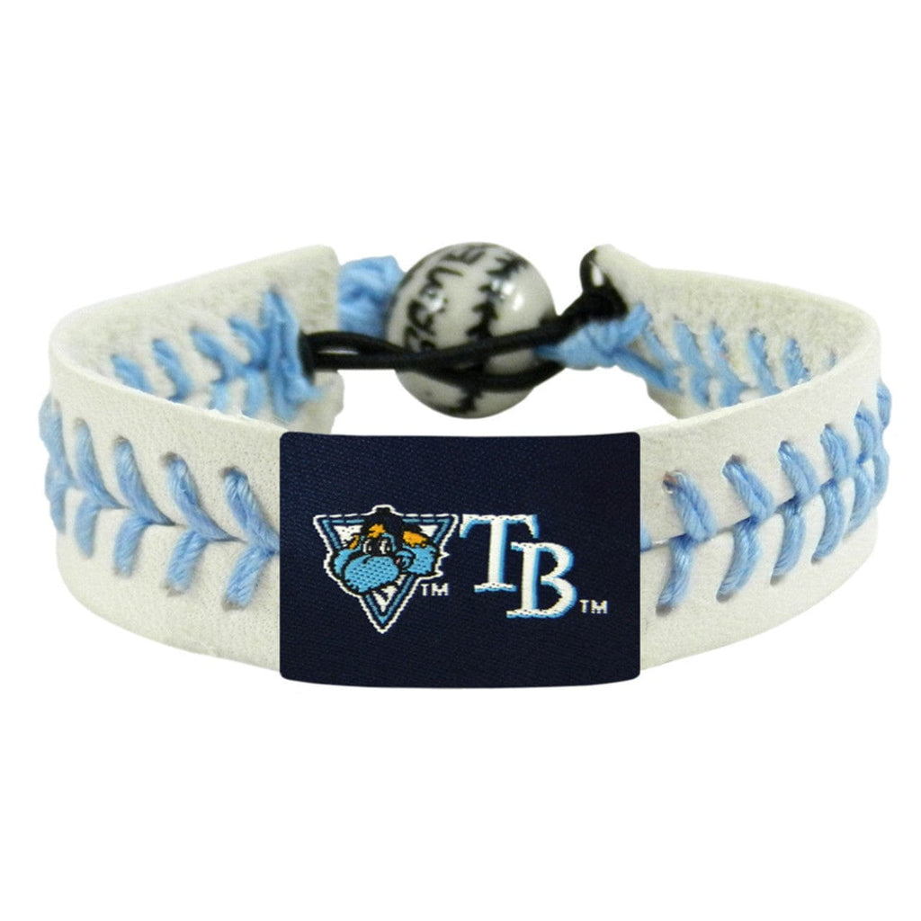 Tampa Bay Rays Tampa Bay Rays Bracelet Genuine Baseball Raymond Mascot CO 844214043299