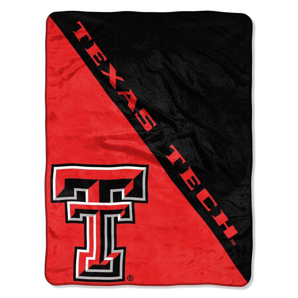 Blankets 46x60 Micro Raschel Texas Tech Red Raiders Blanket 46x60 Micro Raschel Halftone Design Rolled - Special Order 087918417212