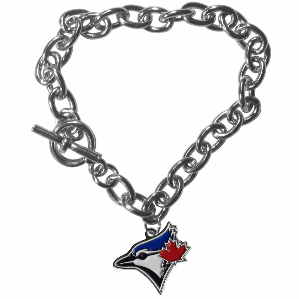 Toronto Blue Jays Toronto Blue Jays Bracelet Chain Link Style CO 754603369216