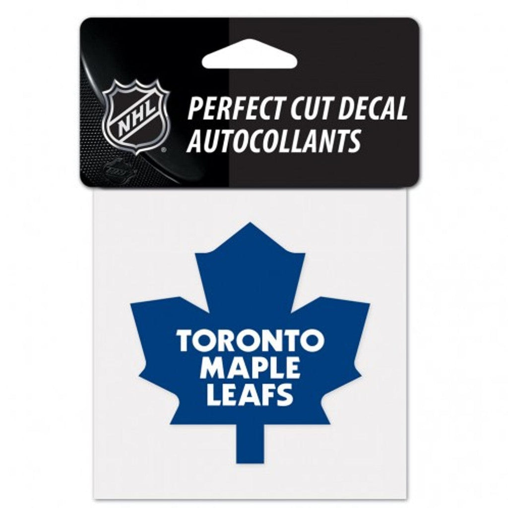 Decal 4x4 Perfect Cut Color Toronto Maple Leafs Decal 4x4 Perfect Cut Color 032085219022