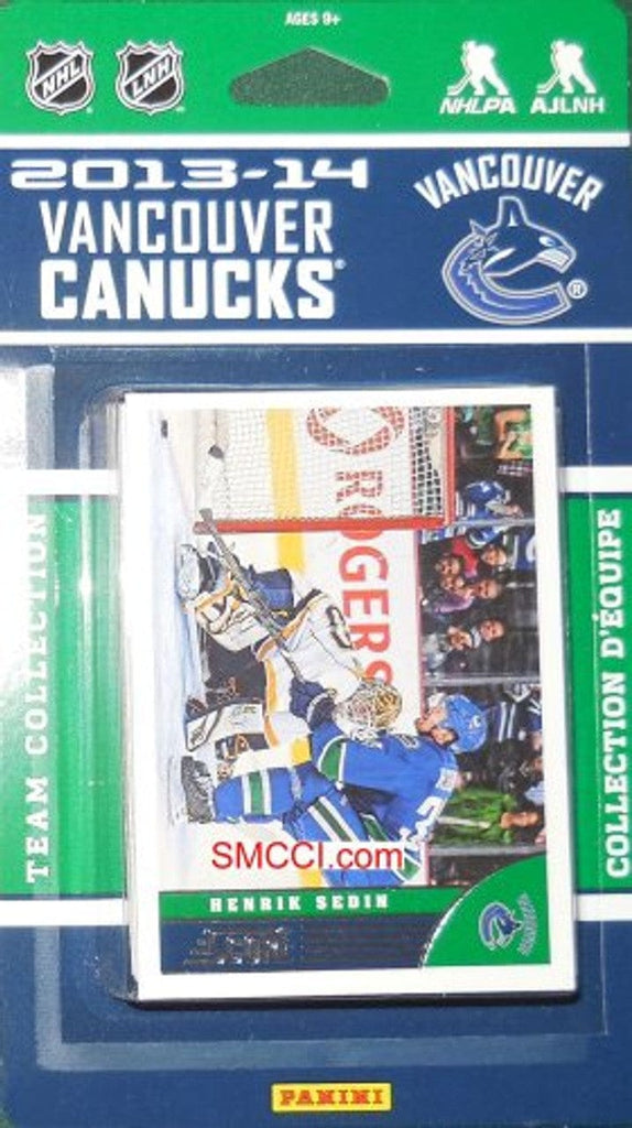 Playing Cards Vancouver Canucks Score Team Set - 2013-14 723450719185