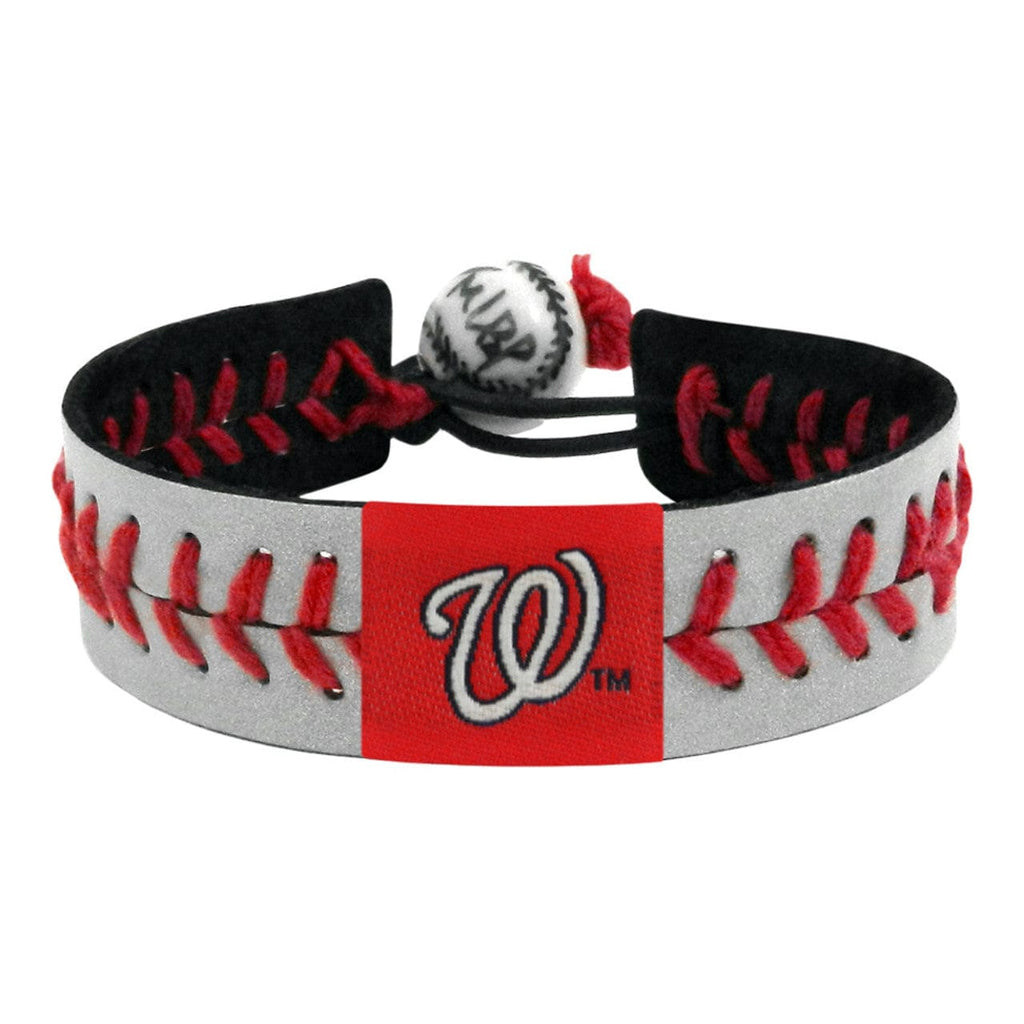 Washington Nationals Washington Nationals Bracelet Reflective Baseball CO 637057050025