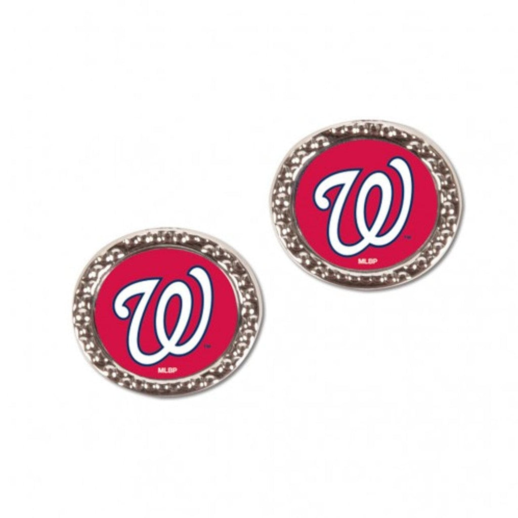 Jewelry Earrings Post Washington Nationals Earrings Post Style - Special Order 032085070586